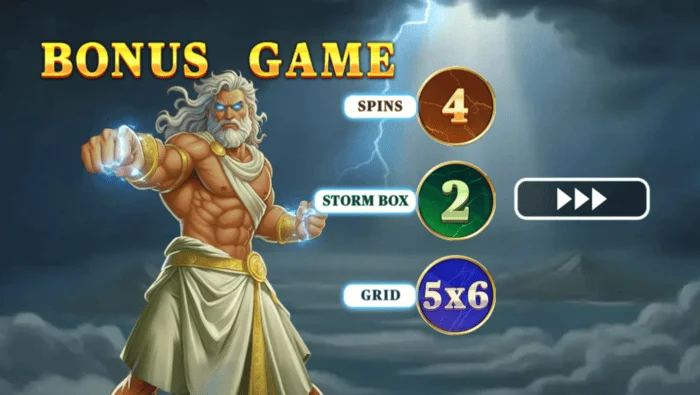 Pots of Power: Zeus - cuadrícula ampliada de 5x6 en Hold & Win con Lightning Frames